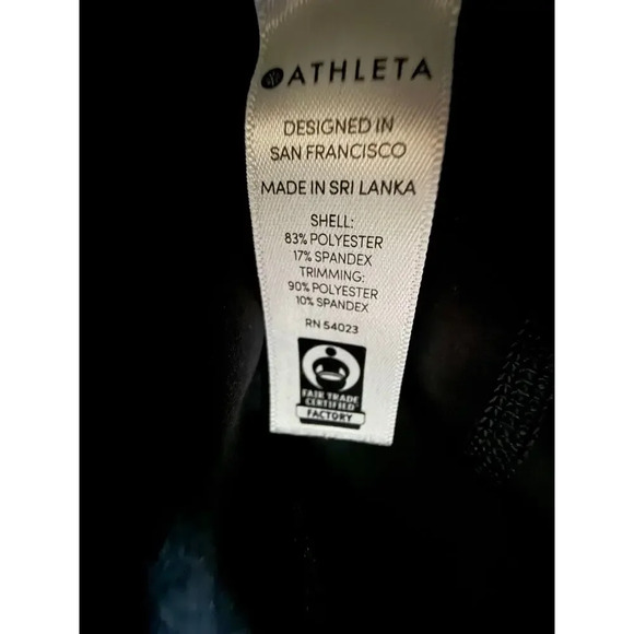 Athleta Women’s Sonic Skort Skirt Black Size Small Golf Tennis Pickleball Spin - Picture 9 of 10